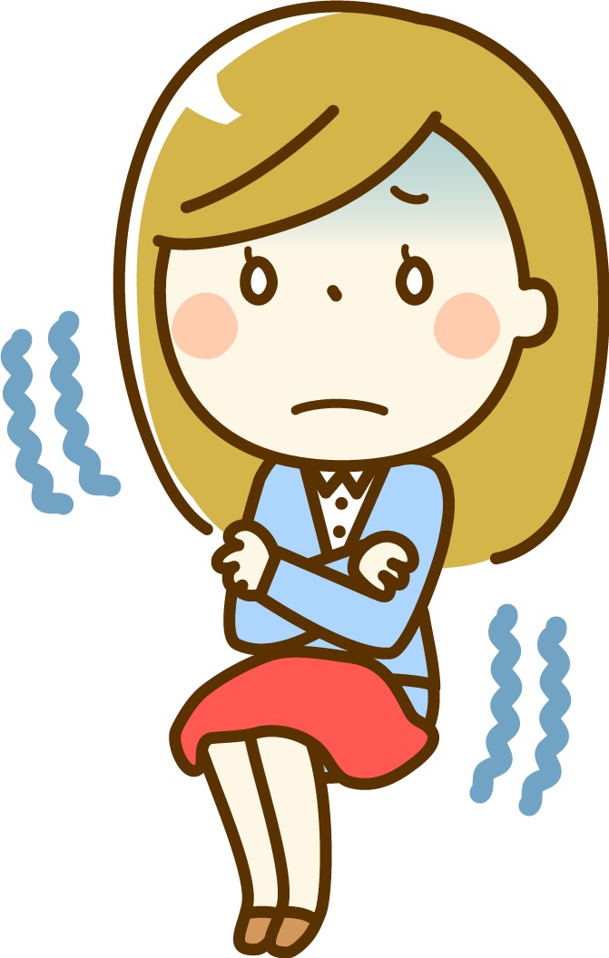喜谷実母散こんな症状に!冷え症:手足の先など体の中心から離れた部分や腰が冷えやすくなります